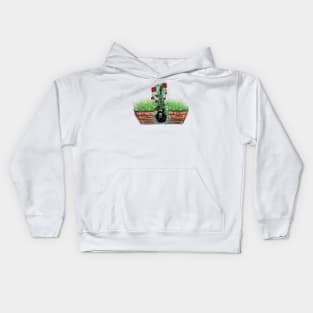 PLANT GUITAR Kids Hoodie